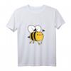 Kleine süße dicke lustige Biene oder Hummel T-Shirt – Fröhliches Cartoon Design für Kinder, Familien und Naturfreunde, perfekt zum Vatertag, Muttertag oder Geburtstag