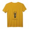 Damen Kafka Die Verwandlung T-Shirt mit V-Ausschnitt – Literatur Käfer Design, Perfekt als Geschenk für Leseratten, Studenten und Literaturfans