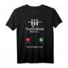 Lustiges Tischfußball T-Shirt - Für Hobbyspieler & Fans, Klassisch geschnitten, Doppelt genähter Saum