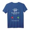 Lustiges Tischfußball T-Shirt - Für Hobbyspieler & Fans, Klassisch geschnitten, Doppelt genähter Saum