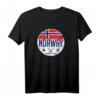 Norway Ice Hockey Flag Jersey Supporter T-Shirt – Nordic Fan Gift for Hockey Enthusiasts & Supporters