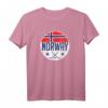 Norway Ice Hockey Flag Jersey Supporter T-Shirt – Nordic Fan Gift for Hockey Enthusiasts & Supporters