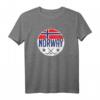 Norway Ice Hockey Flag Jersey Supporter T-Shirt – Nordic Fan Gift for Hockey Enthusiasts & Supporters