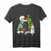 Zwei Weihnachtsmann Schneemänner Eishockey Weihnachtsbaum - Festliches Weihnachtskostüm für Hockeyfans, Spieler & Liebhaber