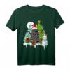 Zwei Weihnachtsmann Schneemänner Eishockey Weihnachtsbaum - Festliches Weihnachtskostüm für Hockeyfans, Spieler & Liebhaber