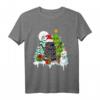 Zwei Weihnachtsmann Schneemänner Eishockey Weihnachtsbaum - Festliches Weihnachtskostüm für Hockeyfans, Spieler & Liebhaber