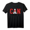 Canada Flag Hockeyspieler - Canadian Ice Hockey T-Shirt für Fans, Sportler & Familie, perfekt zum Geburtstag & Weihnachten