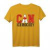 Canada Flag Hockeyspieler - Canadian Ice Hockey T-Shirt für Fans, Sportler & Familie, perfekt zum Geburtstag & Weihnachten