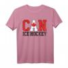 Canada Flag Hockeyspieler - Canadian Ice Hockey T-Shirt für Fans, Sportler & Familie, perfekt zum Geburtstag & Weihnachten