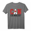 Canada Flag Hockeyspieler - Canadian Ice Hockey T-Shirt für Fans, Sportler & Familie, perfekt zum Geburtstag & Weihnachten