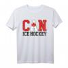 Canada Flag Hockeyspieler - Canadian Ice Hockey T-Shirt für Fans, Sportler & Familie, perfekt zum Geburtstag & Weihnachten
