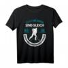 Eishockey Spruch T-Shirt - Coole Geschenkidee für Eishockeyspieler und Fans mit Retro Vintage Sunset Design