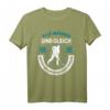 Eishockey Spruch T-Shirt - Coole Geschenkidee für Eishockeyspieler und Fans mit Retro Vintage Sunset Design