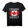 Canada Hockey T-Shirt mit kanadischer Flagge – Supporter-Artikel für Eishockeyfans & Nationalstolz