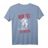Mein Ziel Eishockey Goalie Spruch Ice Hockey T-Shirt – Perfektes Geschenk für Eishockeyspieler, Teamkollegen & Fans