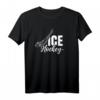 Eishockey Ice Hockey Eishockeyspieler Puck T-Shirt - Lustiges Retro Motiv, Perfekt als Geschenk für Fans, Spieler & Teamliebhaber