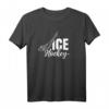 Eishockey Ice Hockey Eishockeyspieler Puck T-Shirt - Lustiges Retro Motiv, Perfekt als Geschenk für Fans, Spieler & Teamliebhaber