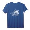Eishockey Ice Hockey Eishockeyspieler Puck T-Shirt - Lustiges Retro Motiv, Perfekt als Geschenk für Fans, Spieler & Teamliebhaber