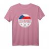 Czech Republic Ice Hockey Flag Jersey Supporter Fan T-Shirt – Stylisches Geschenk für Eishockeyfans, Spieler & Trainer