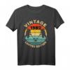 Eishockey Vintage 1982 T-Shirt zum HapMonkey – Lustiges Retro Hockey Geschenk für Männer und Frauen, Eishockey-Liebhaber