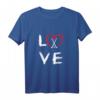 Love Girls Field Hockey T-Shirt – Perfekt für Mädchen und Frauen, die Hockey lieben, zum Training, Spielen und als Geschenk