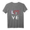 Love Girls Field Hockey T-Shirt – Perfekt für Mädchen und Frauen, die Hockey lieben, zum Training, Spielen und als Geschenk