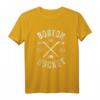 Vintage Boston Hockeyschläger Retro Classic T-Shirt – Perfektes Geschenk für Eishockeyfans und Boston Liebhaber im Used-Look