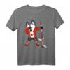 Dabbing Husky Kanada Eishockey-Fans Trikot - Lustiges Wintersport T-Shirt für Eishockey-Liebhaber & Fans der kanadischen Nationalmannschaft