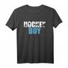 Hockey Boy Silhouette Ice Skater Player Sport Lover T-Shirt – Perfektes Geschenk für Hockey-Fans, Jungen und Männer zu Geburtstag, Weihnachten & Hockey Season