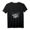 Damen Hockey-Mom T-Shirt mit V-Ausschnitt – Lustiges Geschenk für Hockey-Mütter, Familienmitglieder & Hockey-Fans