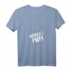 Damen Hockey-Mom T-Shirt mit V-Ausschnitt – Lustiges Geschenk für Hockey-Mütter, Familienmitglieder & Hockey-Fans