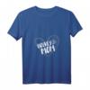 Damen Hockey-Mom T-Shirt mit V-Ausschnitt – Lustiges Geschenk für Hockey-Mütter, Familienmitglieder & Hockey-Fans