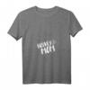 Damen Hockey-Mom T-Shirt mit V-Ausschnitt – Lustiges Geschenk für Hockey-Mütter, Familienmitglieder & Hockey-Fans