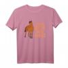 Das Leben Ist Besser Mit Pferden Reiten Liebe Pferde T-Shirt - Perfektes Geschenk für Reiter, Pferdemamas und Pferdepapas