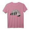 Taucher Evolution Mond Tauchgang Schnorchel T-Shirt – Perfekt für Taucher, Tauchlehrer & Unterwasserwelt-Liebhaber