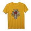 Buntes Gothic-Kreuz und Rose T-Shirt - Schönes Design für Festival, Rave, Emo & religiöse Anlässe, Geschenk für Freunde