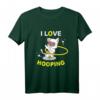 Lustiges Hula Hoop Katze T-Shirt - Witziges Outfit für Katzenliebhaber und Hula Hoop Fans, perfekt als Geschenk zu Muttertag, Vatertag, Weihnachten und Ostern