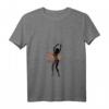 Damen Hula Hooping T-Shirt mit V-Ausschnitt – Sportliches Fitness Shirt für Hula Hoop Fans, Anfänger & Fortgeschrittene, perfekt zum Abnehmen & für Workout