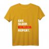 Damen Hula Hoop Tank Top - EAT SLEEP HULLERN REPEAT für Anfänger und Fitnessfans, perfekt zum Abnehmen und Hulatraining