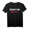 HOOPING QUEEN Geschenk für Hula Queen Hullern - Lustiges Retro Hula Hoop T-Shirt für Mädchen, ideal als Geburtstags- oder Weihnachtsgeschenk