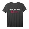 HOOPING QUEEN Geschenk für Hula Queen Hullern - Lustiges Retro Hula Hoop T-Shirt für Mädchen, ideal als Geburtstags- oder Weihnachtsgeschenk
