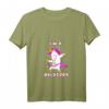 Damen I am a hulacorn Hula Hoop Einhorn Hullern T-Shirt mit V-Ausschnitt – Lustiges Fitness-Outfit für Hula Hoop Kurse