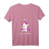 Damen I am a hulacorn Hula Hoop Einhorn Hullern T-Shirt mit V-Ausschnitt – Lustiges Fitness-Outfit für Hula Hoop Kurse