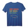 Hula Hoop - Curvy Grooves - Sexy Moves Retro T-Shirt für Fitness, Gymnastik & Spaß – Perfektes Geschenk für Sportliebhaber