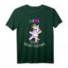 I love Smart hooping Einhorn Unicorn Hula Dance Hoop Fitness T-Shirt – Trendiges Geschenk für Hula Hoop Liebhaberinnen und Einhornfans