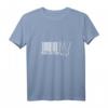 Damen Tanz Spruch Barcode Strichcode T-Shirt - Aus Der Reihe, Perfekt für Festivals, Raves & Partys, Geschenk für Tanz- und Musikliebhaber