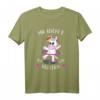 Einhorn Mir reicht´s ich geh hullern Hula Hoop Fitness T-Shirt – Lustiges Geschenk für Hula Fan und Einhorn-Liebhaber zum Geburtstag & Muttertag