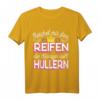 Reichet mir den Reifen die Königin will hullern - Hula Hoop T-Shirt für Fitness, Spaß und Abnehmen zuhause für Frauen & Damen