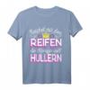 Reichet mir den Reifen die Königin will hullern - Hula Hoop T-Shirt für Fitness, Spaß und Abnehmen zuhause für Frauen & Damen