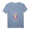 Damen Faultier Hula Hoop T-Shirt mit V-Ausschnitt – Lustiges Hoop Dance Shirt für Faultier- und Fitnessliebhaberinnen, ideales Geschenk